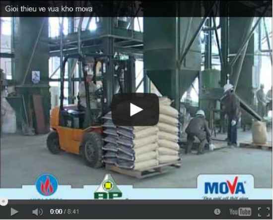 Video giới thiệu về nhà máy vữa khô Mova